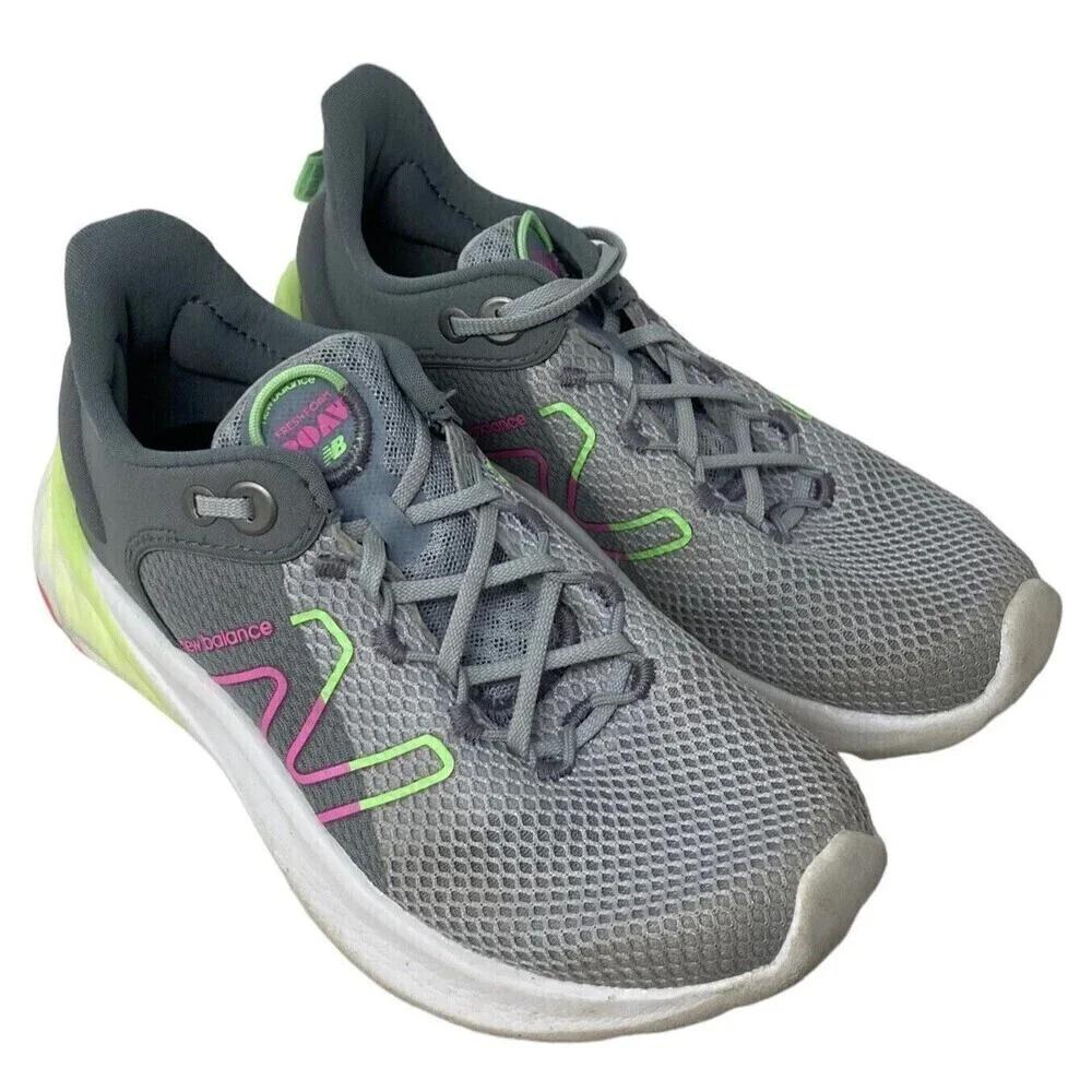 New Balance Fresh Foam Roav Girl's Size 12.5 W US / 30.5 EU Running Shoe Gray